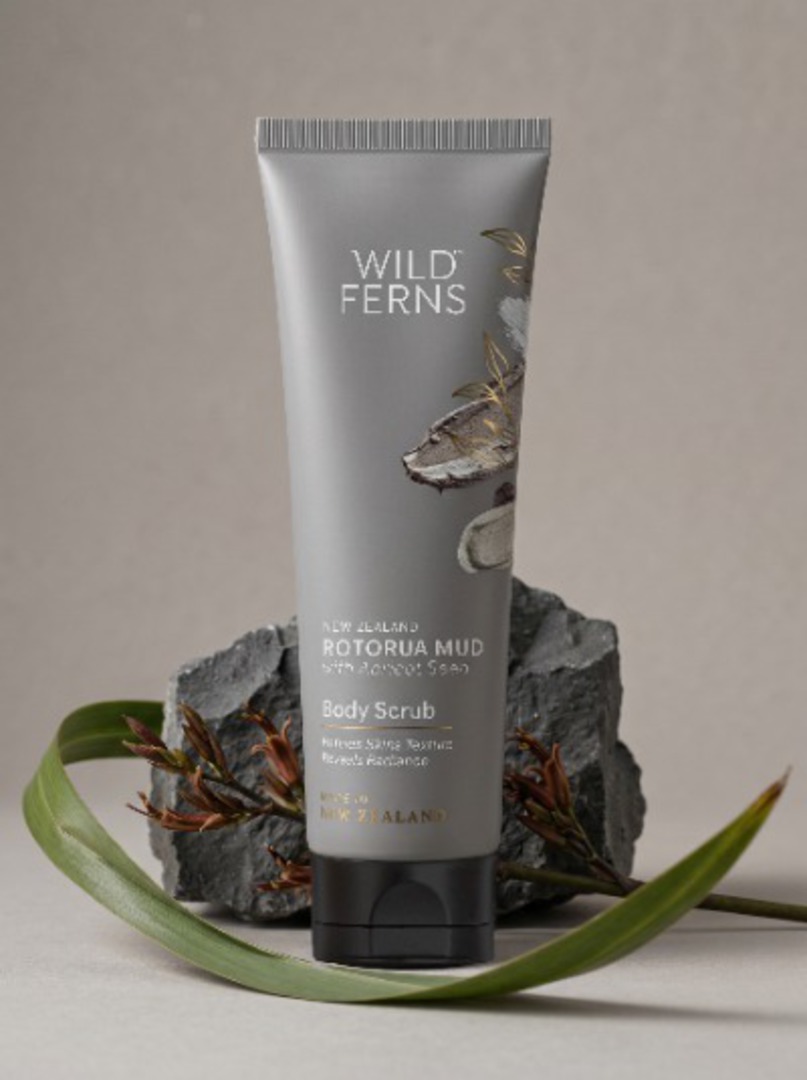 Wild Ferns Rotorua Mud Body Scrub 150ml image 0